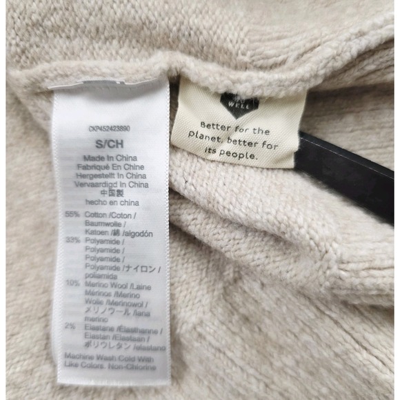 Madewell Wool Blend Pullover Floral Print Size Small - Picture 7 of 7